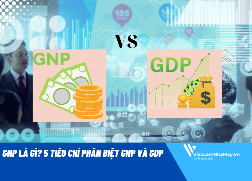 GNP là gì? 5 Tiêu chí phân biệt GNP và GDP